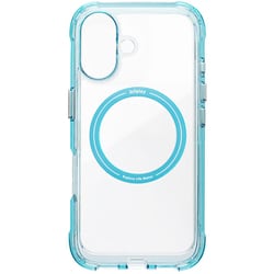 CECV-16PLS-SB-V1-01 [bitplay・Wander Case クリスタルバージョン for iPhone 16 Plus MafSafe対応 スカイブルー]
