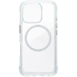 CECV-16MX-GY-V1-01 [bitplay・Wander Case クリスタルバージョン for iPhone 16 Pro Max MafSafe対応 アイスブルー]