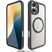 LKA16670BK [LINKASE AIR/ゴリラガラスiPhoneケース for iPhone 16 Plus MagSafe対応 側面TPU：ブラック]