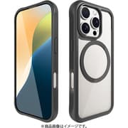 LKA1661PBK [LINKASE AIR/ゴリラガラスiPhoneケース for iPhone 16 Pro MagSafe対応 側面TPU：ブラック]