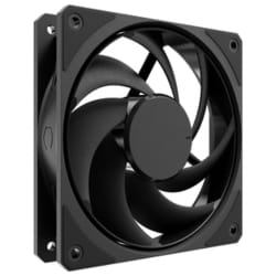 Mobius 120 Black Edition リングブレード採用 高性能・長寿命・静音仕様 120mm PCケースファン オールブラック MFZ-M2NK-21NPK-R1