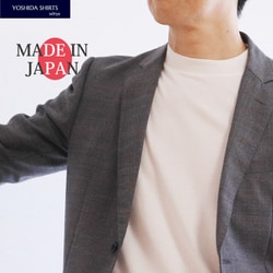STKB24-085 [ジャケット専用 抗菌半袖Tシャツ 日本製 ホワイト LLサイズ]