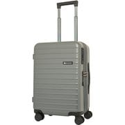 ハードキャリー ファスナータイプ 拡張機能付き ストッパー 機内持ち込み可能 預け入れ無料 3~4泊 38L 拡張時44L TSAロック搭載 クールグレー SK-0888-49