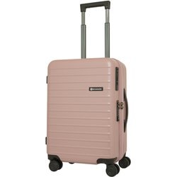 ハードキャリー ファスナータイプ 拡張機能付き ストッパー 機内持ち込み可能 預け入れ無料 3～4泊 38L 拡張時44L TSAロック搭載 ローズ SK-0888-49