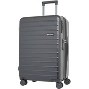 ハードキャリー ファスナータイプ 拡張機能付き ストッパー 預け入れ無料 5～6泊 62L 拡張時70L TSAロック搭載 ジェットブラック SK-0888-58