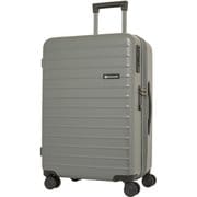ハードキャリー ファスナータイプ 拡張機能付き ストッパー 預け入れ無料 5～6泊 62L 拡張時70L TSAロック搭載 クールグレー SK-0888-58