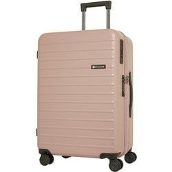 ハードキャリー ファスナータイプ 拡張機能付き ストッパー 預け入れ無料 5～6泊 62L 拡張時70L TSAロック搭載 ローズ SK-0888-58