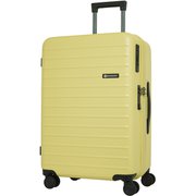 ハードキャリー ファスナータイプ 拡張機能付き ストッパー 預け入れ無料 5～6泊 62L 拡張時70L TSAロック搭載 クリームイエロー SK-0888-58