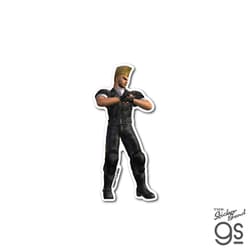 TKN-033 鉄拳 レジェンドシリーズ ダイカットビニールステッカー TEKKEN 3 ポール・フェニックス