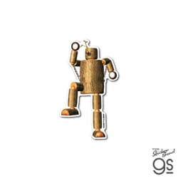 TKN-039 鉄拳 レジェンドシリーズ ダイカットビニールステッカー TEKKEN 3 木人