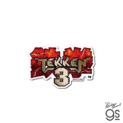 TKN-042 鉄拳 レジェンドシリーズ ダイカットビニールステッカー 鉄拳3 ロゴ