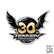 TKN-051 鉄拳 ビッグサイズステッカーシリーズ 30周年 ロゴ