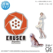 ACE-018 エースコンバット7 クリアステッカー 3枚入 コゼットセット