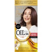 サロンドプロ オイルリッチ クリームヘアカラー 白髪用 4PB ピンクブラウン