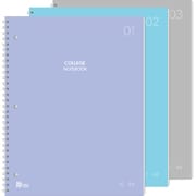 Neo smartpen対応 College notebook(カレッジノート) 3冊セット A4変型 横罫 リング綴じ(ペン別売) NDO-DN181