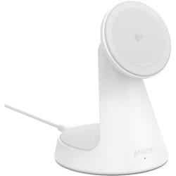 Anker MagGo Wireless Charger 2-in-1 Dock Stand ホワイト A25M7521