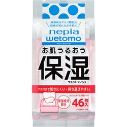 ウエットティシュ（化粧水類） wetomo お肌うるおう保湿ウエットティシュ 46枚入り