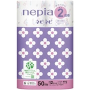ネピア ネピネピトイレットロール 2倍巻（50m）12ロール ダブル ボタニカル柄 [トイレットロール]