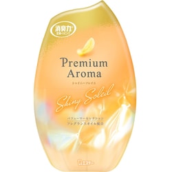 お部屋の消臭力 プレミアムアロマ 置き型 シャイニーソレイユ 400ml [消臭剤 芳香剤 ルームフレグランス 部屋用 玄関 リビング用]