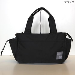 12-1855-BK [OSAMPO BAG お散歩バッグ トート＆ショルダー ブラック]