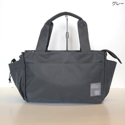 12-1855-GY [OSAMPO BAG お散歩バッグ トート＆ショルダー グレー]