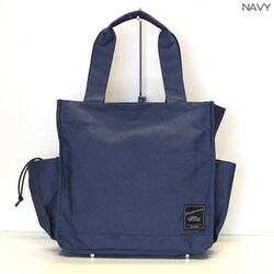 12-2089-NV [OSAMPO BAG お散歩バッグ トート＆ショルダーネイビー]