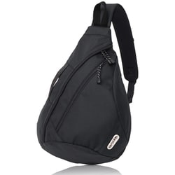 22469081 [OUTDOOR PRODUCTS ラフ トライアングル ワンショルダーバッグ BLACK-1]