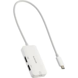 USB Type-C ドッキングステーション 3-in-1 コンパクト ハブ PD 100W USB-C×1/ USB-A×1/ HDMI×1 ホワイト DST-C31WH