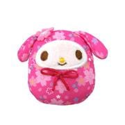 205414-24 サンリオキャラクターズ ぬいぐるみマグネット 桜だるま マイメロディ
