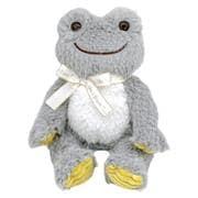 202857-24 かえるのピクルス ビーンドール ぬいぐるみ スマイルホップ グレー