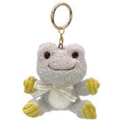 202888-24 かえるのピクルス カラビナマスコット スマイルホップ グレー