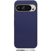 WORK24GG-NY-GPX9 [Google Pixel 9/9 Pro 用 PUレザースマホケース/ストラップホール付き ネイビー]
