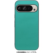 WORK24GG-TQ-GPX9 [Google Pixel 9/9 Pro 用 レザースマホケース/ストラップホール付き ターコイズ]