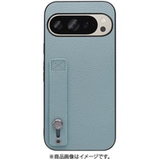 WORK26GG-BU-GPX9 [Google Pixel 9/9 Pro 用 本革スマホケース/ホールドベルト付き スカイブルー]