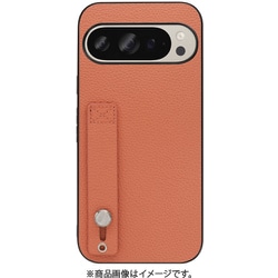 WORK26GG-FM-GPX9 [Google Pixel 9/9 Pro 用 本革スマホケース/ホールドベルト付き フラミンゴ]