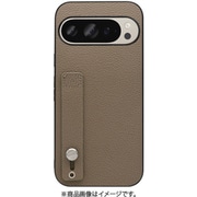 WORK26GG-GB-GPX9 [Google Pixel 9/9 Pro 用 本革スマホケース/ホールドベルト付き グレージュ]