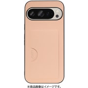 WORK28GG-RS-GPX9 [Google Pixel 9/9 Pro 用 PUレザースマホケース/カードポケット＆ストラップホール付き アンバーローズ]