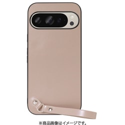 WORK33GG-CM-GPX9 [Google Pixel 9/9 Pro 用 本革スマホケース/ストラップ＆ストラップホール付き モンブランキャメル]