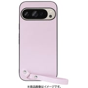 WORK33GG-PL-GPX9 [Google Pixel 9/9 Pro 用 本革スマホケース/ストラップ＆ストラップホール付き ブルーベリーパープル]