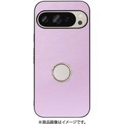 WORK48GG-PL-GPX9 [Google Pixel 9/9 Pro 用 本革スマホケース/スタンド機能＆ストラップホール付き ラベンダーパープル]