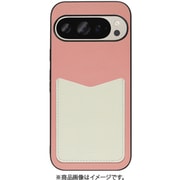 WORK49GG-PKCM-GPX9 [Google Pixel 9/9 Pro 用 PUレザースマホケース/ストラップホール＆カードポケット付き ピンククリーム]