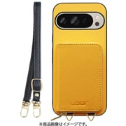 WORK24MPGG-PMP-GPX9 [Google Pixel 9/9 Pro 用 小銭入れ付きスマホケース/PUレザー/ストラップ付き パンプキン]
