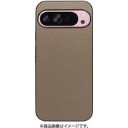 WORK25GG-GB-GPX9PXL [Google Pixel 9 Pro XL 用 本革スマホケース/ストラップホール付き グレージュ]