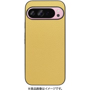 WORK25GG-YL-GPX9PXL [Google Pixel 9 Pro XL 用 本革スマホケース/ストラップホール付き ジャスミンイエロー]