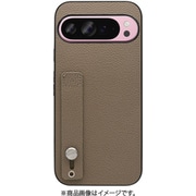 WORK26GG-GB-GPX9PXL [Google Pixel 9 Pro XL 用 本革スマホケース/ホールドベルト付き グレージュ]