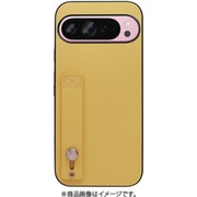 WORK26GG-YL-GPX9PXL [Google Pixel 9 Pro XL 用 本革スマホケース/ホールドベルト付き ジャスミンイエロー]