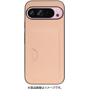 WORK28GG-RS-GPX9PXL [Google Pixel 9 Pro XL 用 PUレザースマホケース/カードポケット＆ストラップホール付き アンバーローズ]