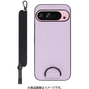 WORK37GG-PL-GPX9PXL [Google Pixel 9 Pro XL 用 首掛けスマホケース/ネックストラップ付き ラベンダーパープル]