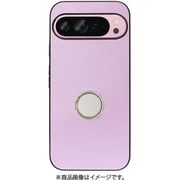WORK48GG-PL-GPX9PXL [Google Pixel 9 Pro XL 用 本革スマホケース/スタンド機能＆ストラップホール付き ラベンダーパープル]