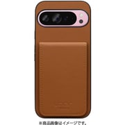 WORK56SCGG-CM-GPX9PXL [Google Pixel 9 Pro XL 用 折り畳み式カードポケット/本革/4枚収納 キャメル]